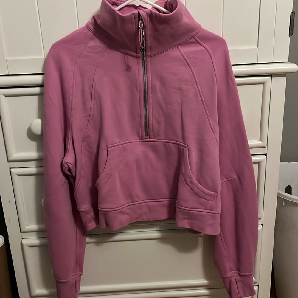 Lululemon half zip Scuba sweatshirt